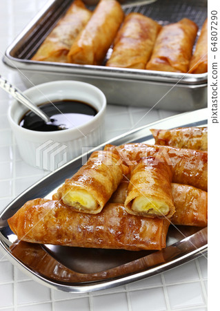 菲律賓香蕉春捲 菲律賓香蕉春捲 64807290