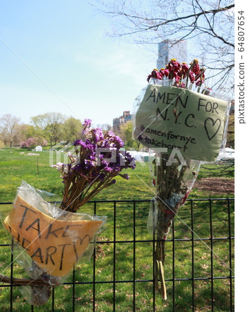 COVID-19 NYC Central Park Temporary Hospital 64807654