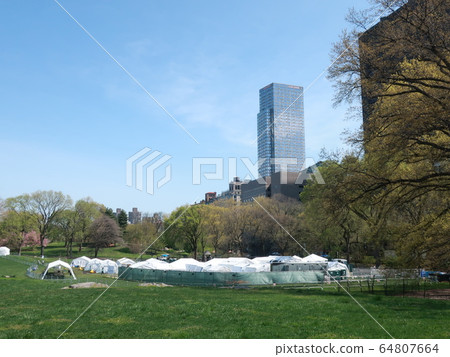 COVID-19 NYC Central Park Temporary Hospital COVID-19 NYC Central Park Temporary Hospital 64807664