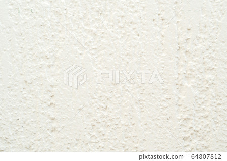 white facade rendering with raw finish 64807812