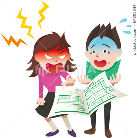 Crisis of couples Wife who wants to divorce Crisis of couples Wife who wants to divorce 64809844