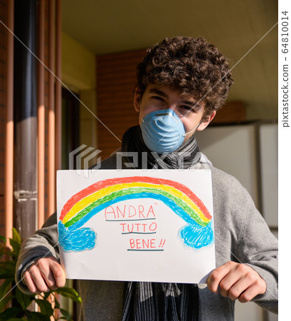 Turin,Piedmont,Italy. March 2020. Cornonavirus Turin,Piedmont,Italy. March 2020. Cornonavirus 64810014