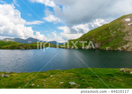 beautiful nature of romania mountains. lake capra beautiful nature of romania mountains. lake capra 64810117
