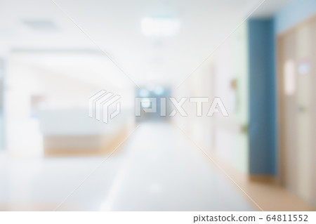 Abstract blur and defocus hospital interior Abstract blur and defocus hospital interior 64811552