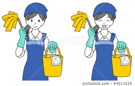 家政服務插圖素材 64811819