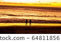 Hawaii, maui, twilight, sunset, people, two 64811856