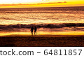 Hawaii, maui, twilight, sunset, people, two 64811857
