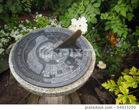 Sundial ~ Butchart Garden Sundial ~ Butchart Garden 64813250