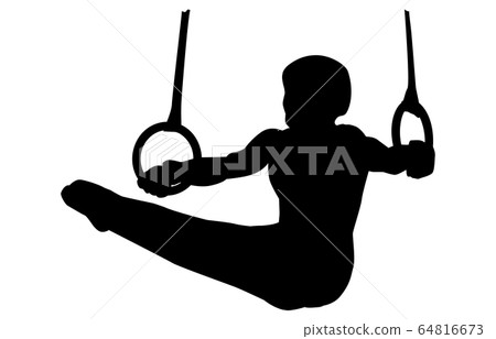 Sport silhouette gymnastics 13 64816673