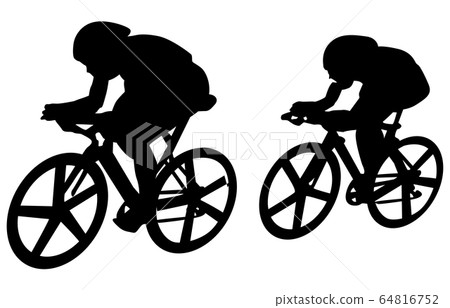 Sport silhouette bicycle 2 64816752