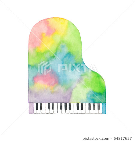 虹彩三角鋼琴，正上方 64817637