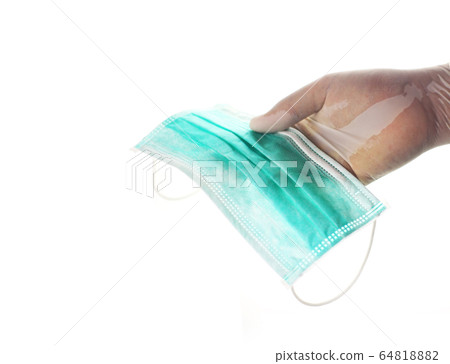 handing medical face masks for covid-19 virus handing medical face masks for covid-19 virus 64818882