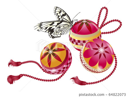 Persimmon Temari Butterfly 64822073