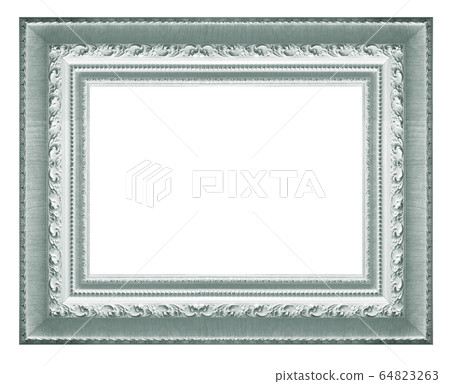 Vintage picture Frame isolated on white Vintage picture Frame isolated on white 64823263