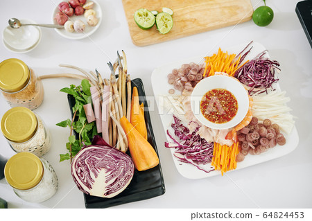 Healthy salad ingredients Healthy salad ingredients 64824453