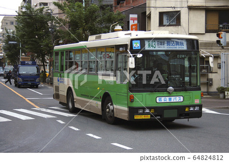 都營巴士 北營業所 富士重工7e 照片素材 圖片 圖庫