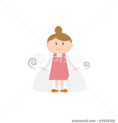 Garbage Disposal Woman 3 64826366