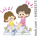 Hand wash with family 64828373