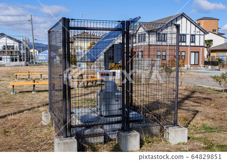 Fukushima / Namie Town / Radiation Dose Measuring Device 64829851