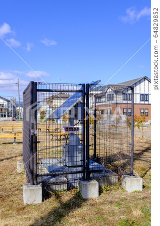 Fukushima / Namie Town / Radiation Dose Measuring Device 64829852