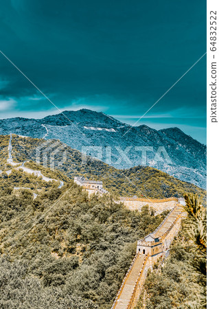Great Wall of China, section "Mitianyu". 64832522