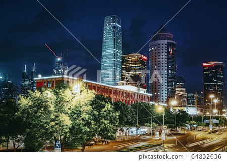 BEIJING, CHINA - MAY 20, 2015:Evening, night 64832636