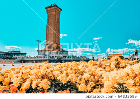 Monument to the People's Heroes on Tian'anmen 64832689
