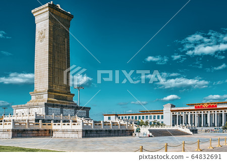 Monument to the People's Heroes on Tian'anmen 64832691