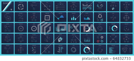 Big set of infographics elements. EPS10. Stock Big set of infographics elements. EPS10. Stock 64832733
