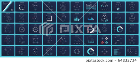 Big set of infographics elements. EPS10. Stock 64832734