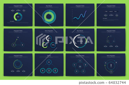 Big set of infographics elements. EPS10. Stock Big set of infographics elements. EPS10. Stock 64832744