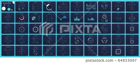 Big set of infographics elements. EPS10. Stock Big set of infographics elements. EPS10. Stock 64833097