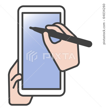 電子簽名智能手機 64834260