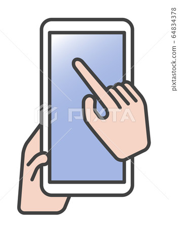 電子簽名智能手機 64834378