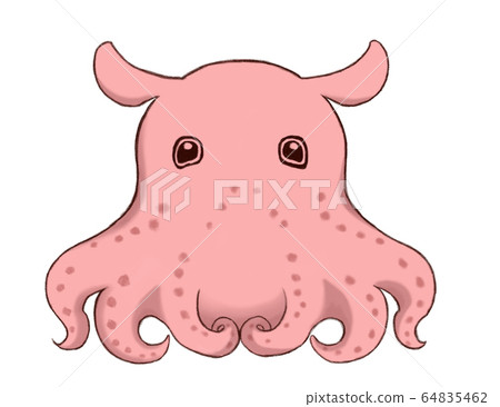 Mendaco深海魚吉祥物 64835462