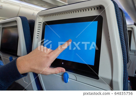 Plane infotainment lcd screen 64835756