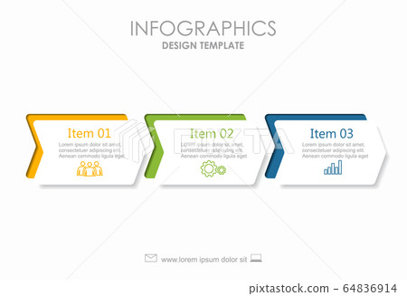 Infographic design template with place for your data. Vector illustration. 64836914