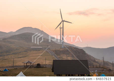 Shikoku Karst! Dawn of the Sky Road 64837615