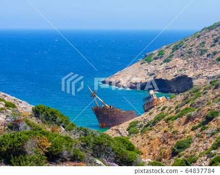 Olympia Shipwreck near Kalotaritissa beach, 64837784