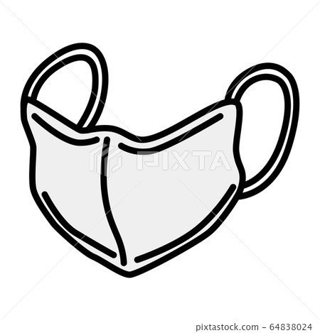 Mask infection prevention prevention illustration icon 64838024