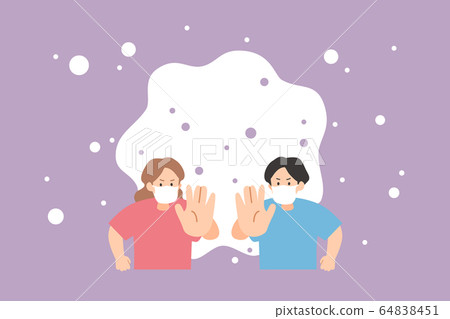 Men and women who reject the virus 64838451