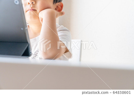 Video of child boy dependence 64838601