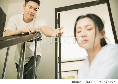 Couple couple family quarrel family trouble person material 64838857
