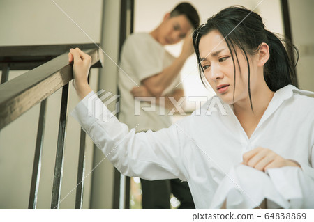 Couple couple family quarrel family trouble person material 64838869