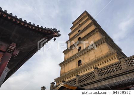 Giant Wild Goose Pagoda, Xi'an, Shaanxi, China 64839532