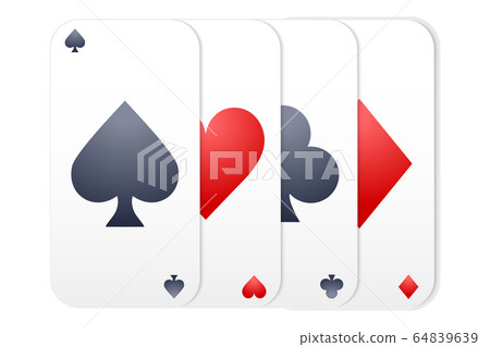Deck of playing cards for casino Deck of playing cards for casino 64839639