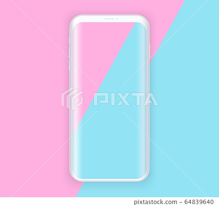 Smartphone presentation mockup Contemporary style Smartphone presentation mockup Contemporary style 64839640
