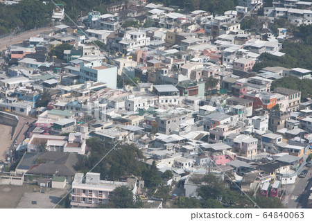 Hong Kong hiking trail scenery Dragon Back 64840063