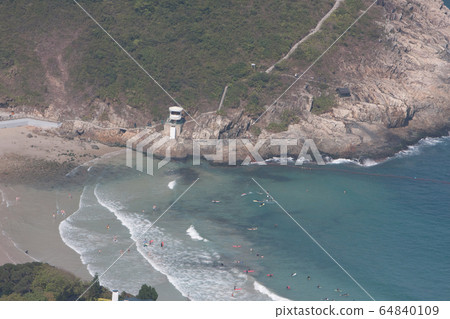 24 March 2008 Tai Long Wan beach "Big Wave Bay 64840109