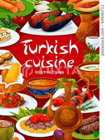 Turkish food dish, Turkey cuisine restaurant menu 64840711